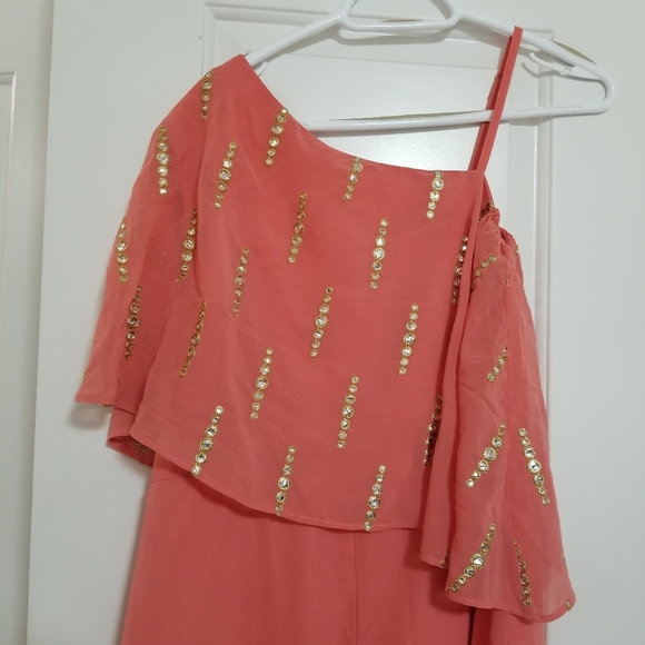 Brand New Mirror one shoulder jumpsuit - Picture 3 of 4